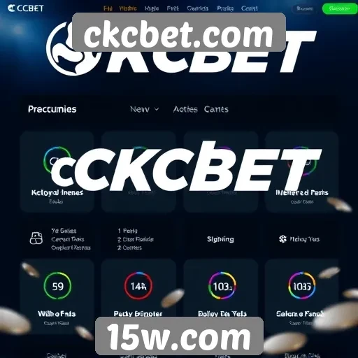 Análise das funcionalidades do site ckcbet