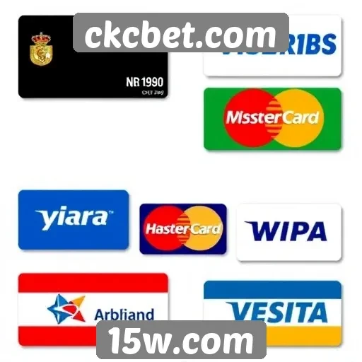 Métodos de pagamento aceitos no ckcbet.com
